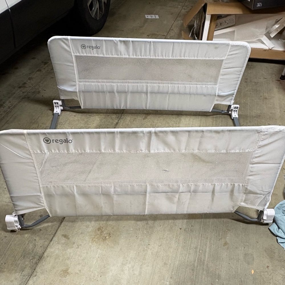 White Toddler Bed Rail